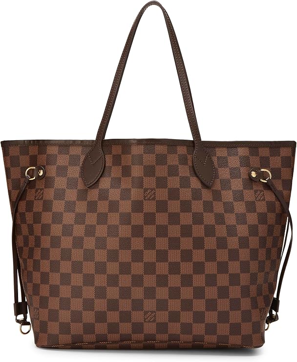 Pre-loved Damier Ebene Neverfull MM, Pink