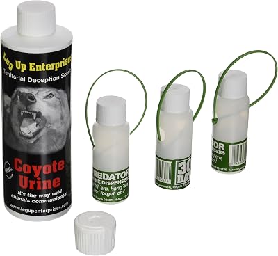 Coyote Urine with 3 30 Day Dispensers, 8-Ounce - 91206