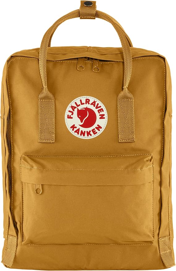 Fjallraven Kanken Backpack - Durable Vinylon Fabric, Water-Resistant, Classic Design - School, Travel