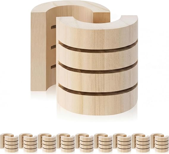 10 Pcs Termite Bait Station Monitoring Wood Replacement Insert Termite Stakes Bait Stations Wood Bases for Garden, Farms Monitoring System Detects Activity No Termiticide Included