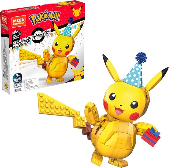Mega Construx Pokemon Celebration Pikachu -
