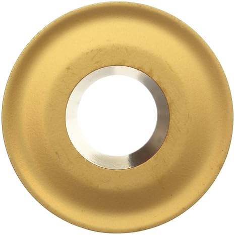Sandvik Coromant RCMX 10 03 00E S05F MTCVD Coated Solid Carbide T-Max P Turning Indexable Insert, 10 mm Inscribed Circle, 10 Insert, 0.125" Thick, Pack of 10