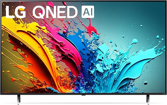 LG 65-Inch Class QNED85T Series LED Smart TV 4K Processor Flat Screen with Magic Remote AI-Powered with Alexa Built-in (65QNED85TUA, 2024)