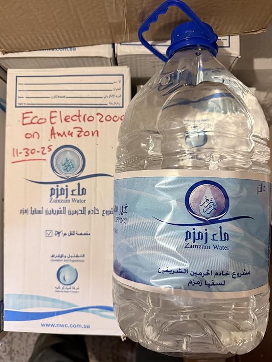 EID SPECIAL Zamzam Water BOTTLE 100% (5L) Imported from Mecca Saudi Arabia PLACED FOR SALE DURING EID AL ADHA