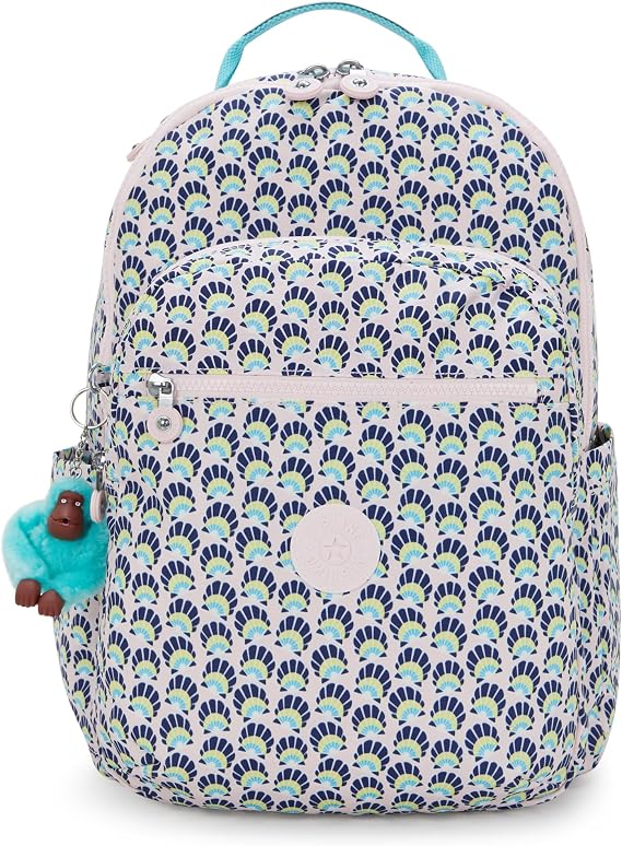 Kipling SEOUL Large Backpack, Geo Shell, One Size, SEOUL