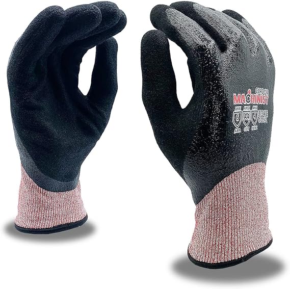 Cordova 3734ICE Cold Weather Gloves, 2 Layer Insulated Shell, Nitrile Coating for Extra Grip, Touchscreen Fingertips, Cut-Resistant Gloves for Cold Weather, Thermal Liner, Large