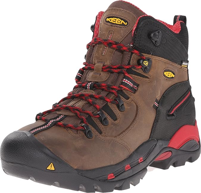 KEEN Utility Men's Pittsburgh 6" Leather Waterproof Steel Toe Work Boots