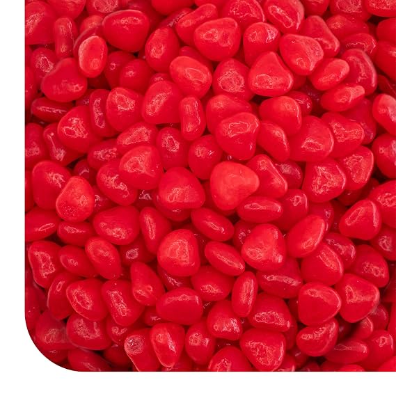 Cinnamon Hearts, Spicy Hard Candy - 2 Lb Pack | Bold Flavor, Heart Shaped Cinnamon Candy