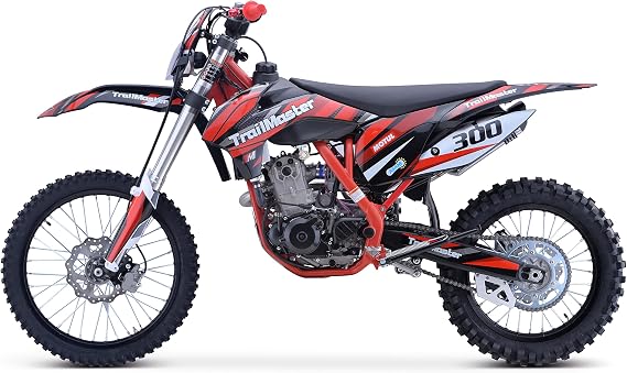 Trailmaster TM38E 300cc Off-Road Dirt Bike Water Cooled, 6 Speed, EFI, 37 inch seat Height