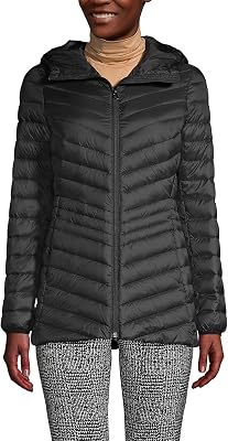 Lands End Womens Ultralight Packable Down Jacket