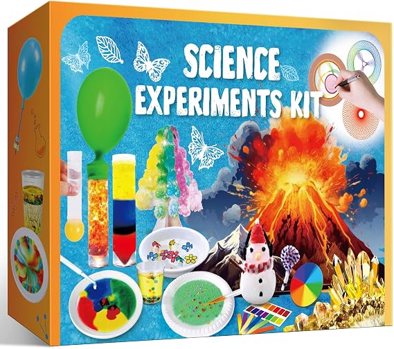 PATIFEED 110 Science Experiments Kit for Kids Chemistry Set