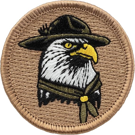 Scout Eagle 2" Scout Patrol Patch (Hook-Fastener)