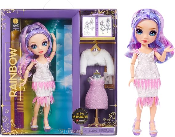 Rainbow High Fantastic Fashion-Purple