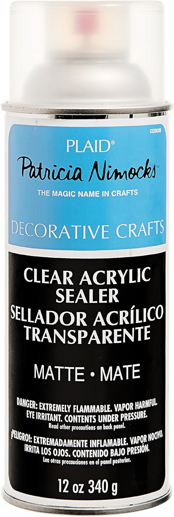 Plaid Patricia Nimocks Clear Acrylic Sealers (12-Ounce), CS200306 Matte