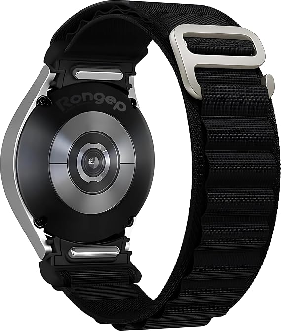 Rongep Yeni Nesil Bağlantı Alpine Loop 20mm Kordon Samsung ile Uyumlu Galaxy Watch 7/6/5/4 Serisi için Galaxy Watch 7 Kordon (40mm/44mm) Watch 6/4 Classic (47/43/42mm) Watch 5 Pro Uyumlu