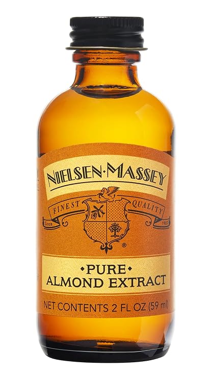 Nielsen-Massey Pure Almond Extract for Baking and Cooking 2 Ounce Bottle