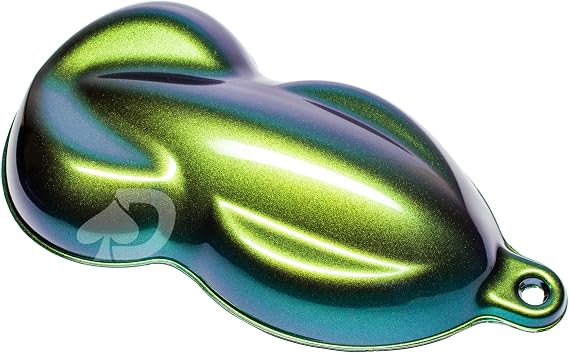 C7 ColorShift Pearl 25g Chameleon Mica Powder Pigment | Green Blue Purple Shift |ColorShift Mica Powder for Paint, Epoxy Resin, Nails & Art | Automotive Pearl Pigment