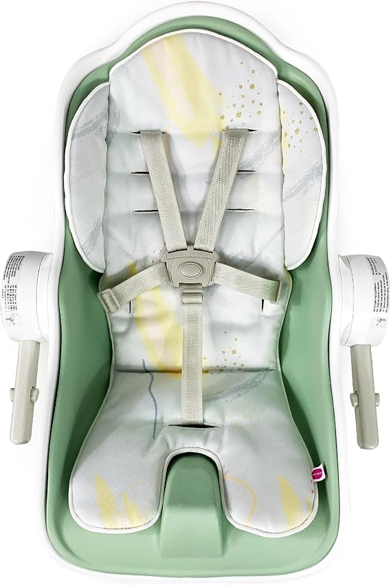ORIBEL Cocoon Z Seat Liner for Baby High Chair | Soft Cushioned Cotton Padding | Machine Washable & Stain Resistant | Universal Fit for High Chairs & Strollers | Comfortable Infant Seat Cushion