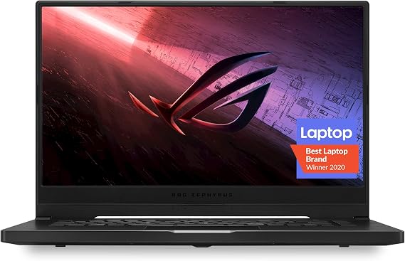 ROG Zephyrus G15 (2020) Ultra Slim Gaming Laptop, 15.6 240Hz FHD, GeForce RTX 2060, AMD Ryzen 7 4800HS, 16GB DDR4, 1TB PCIe NVMe SSD, Windows 10 Pro, GA502IV-XS76