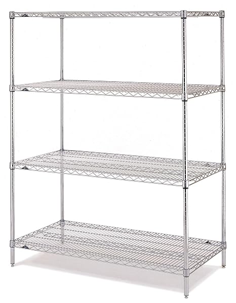 METRO Super Erecta 4-Tier Convenience Pak Shelving Unit