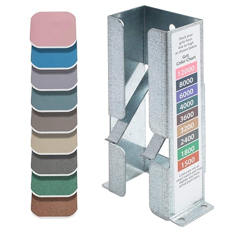 2 inch by 2 inch Micro-Mesh Soft Touch Sanding Pads and Steel Dispenser