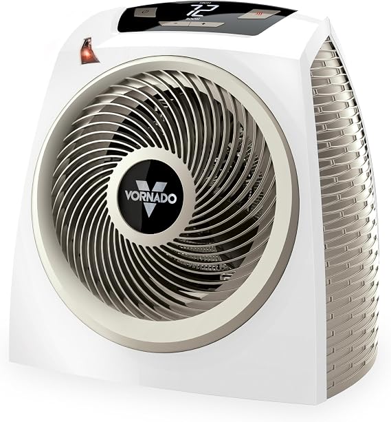 Vornado AVH10 (2026) Space Heater, Fan Only Mode, Auto Climate, White