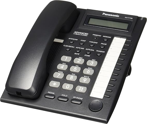 Panasonic KX-T7730 Telephone Black