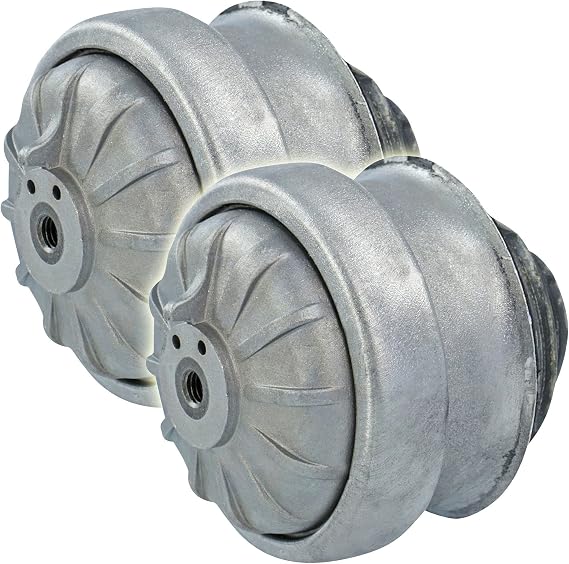 2 x Engine Mount Front Left Right Blue