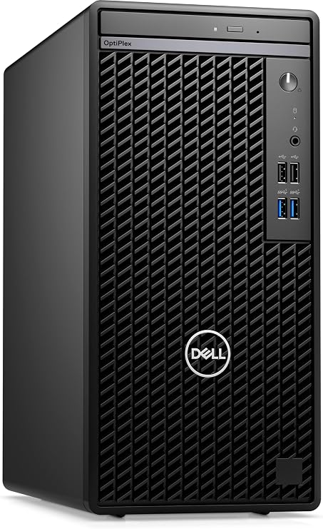Dell Optiplex 7010 Business Mini Tower Computer (14-Core Intel i5-13500, 8GB RAM, 256GB SSD, Intel UHD 770, DVDRW, RJ-45, HDMI, DP, USB KB & Mouse, Ubuntu Linux 22.04)