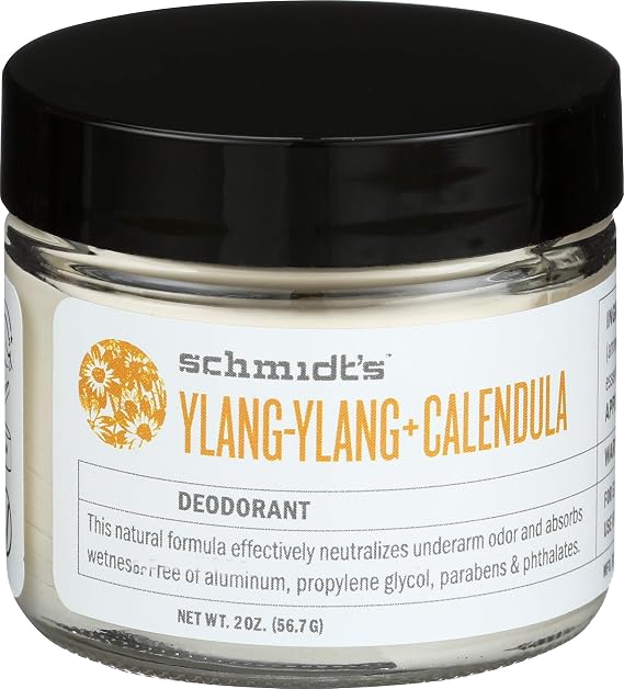 Schmidts Deodorant Ylang Ylang Calendula Deo, 2 OZ