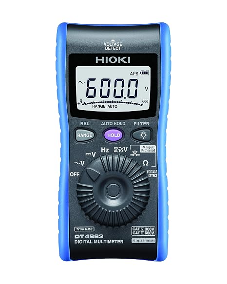 HIOKI DT4223 Digital Multimeter, Slim Model, Tester, DMM, Made in Japan
