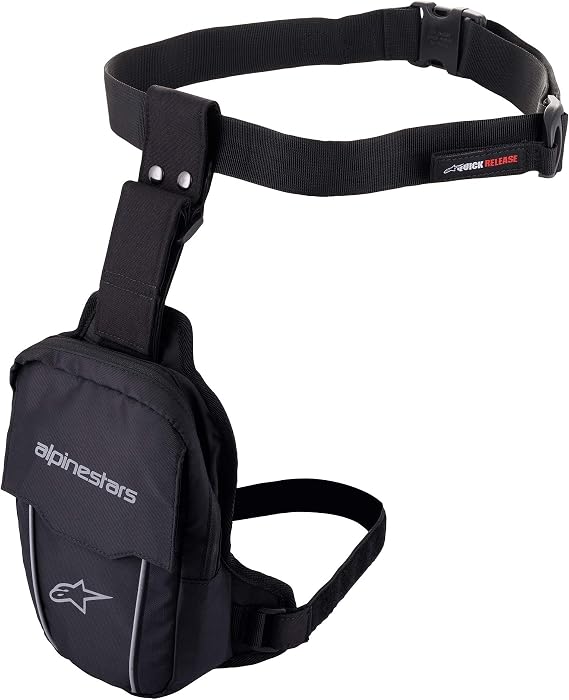 Alpinestars Access Thigh Bag Tactical Leg Bag Leg Bag Thigh Bag Waist Bag Belt Bag Tool Bag for Men Women Outdoor Sports Cycling Motorcycle One Size