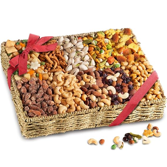 A Gift Inside Best Savory Snacks Gift Basket