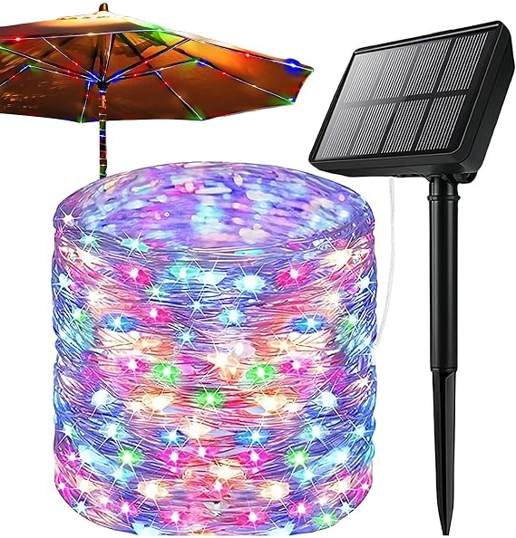 Solar String Lights Outdoor Waterproof Ambient Lighting