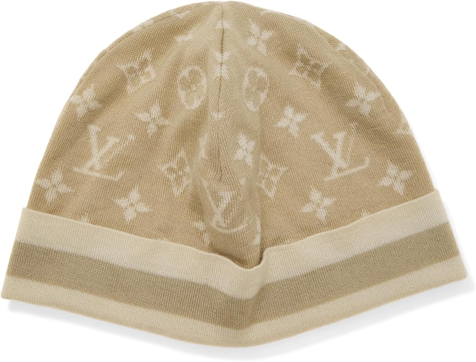Pre-loved Cream Cashmere Beanie, Cream