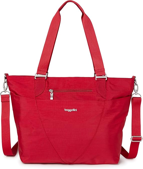 Baggallini Avenue Tote - 12x18 Laptop Tote Bag for Women - Lightweight Work Travel Carry On Bag