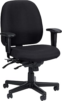 Eurotech Seating 4x4 SL Seat Slider Swivel Chair, Charcoal
