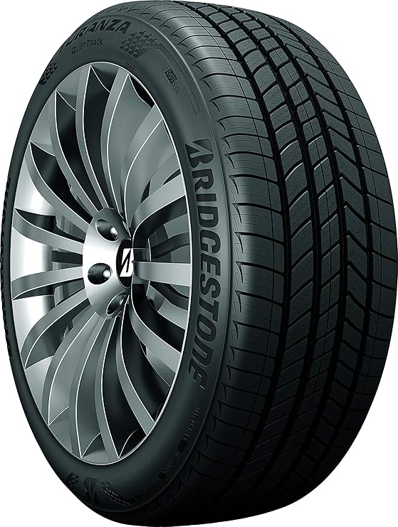 Bridgestone Turanza QuietTrack All-Season Touring Tire 205/60R16 92 V | Passenger Touring All Season Traction 92V Rated Standard Load Radial Construction Black Sidewall Tire