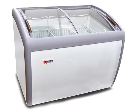 Omcan 31456 Commercial Restaurant 2 basket 39" / 9.2 cu. ft ICE CREAM FREEZERS
