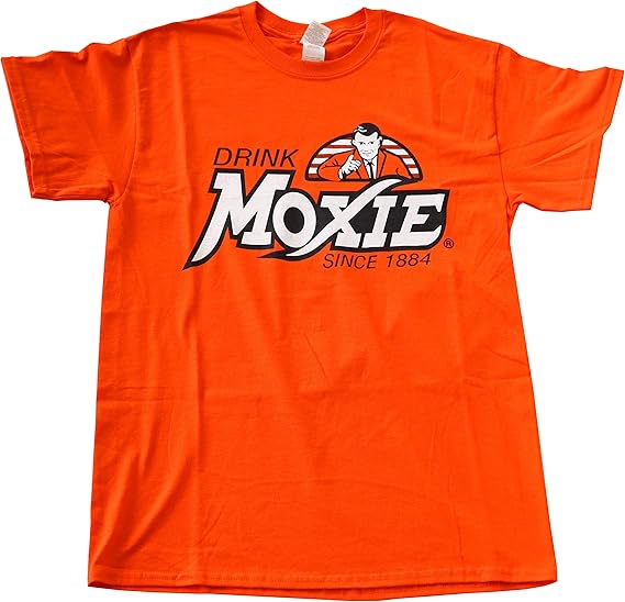 Moxie Men's T-Shirt, Classic Orange, Wicked Good Tee