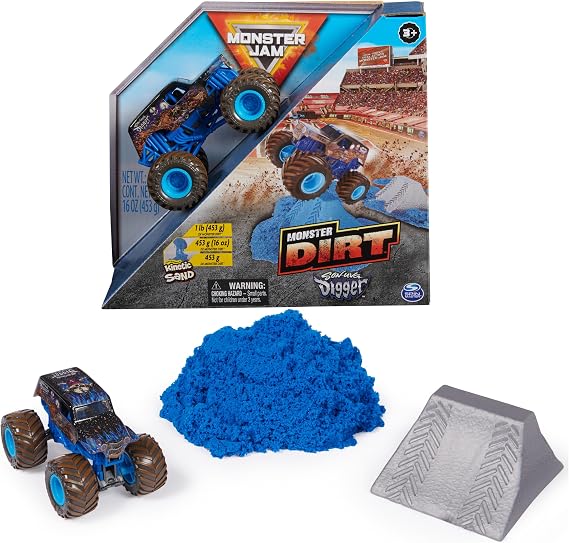 Monster Jam Son-uva Digger Monster Dirt Playset, 1:64 Scale Monster Truck