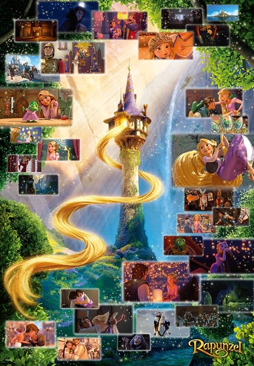 Tenyo (Dg2000-616 Disney Tangled Rapunzel Scene Collection Jigsaw Puzzle (2000 Pieces)