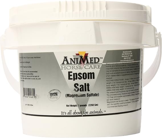 AniMed Epsom Salt 5# Pail 90135