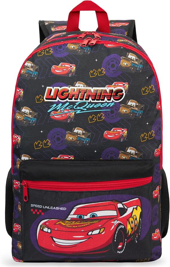 Get Trend Hot Wheels | Disney Toy Story | Cars Kids Backpack, Boys Lightweight 18in Book Bag, Padded Straps Travel School Bag
