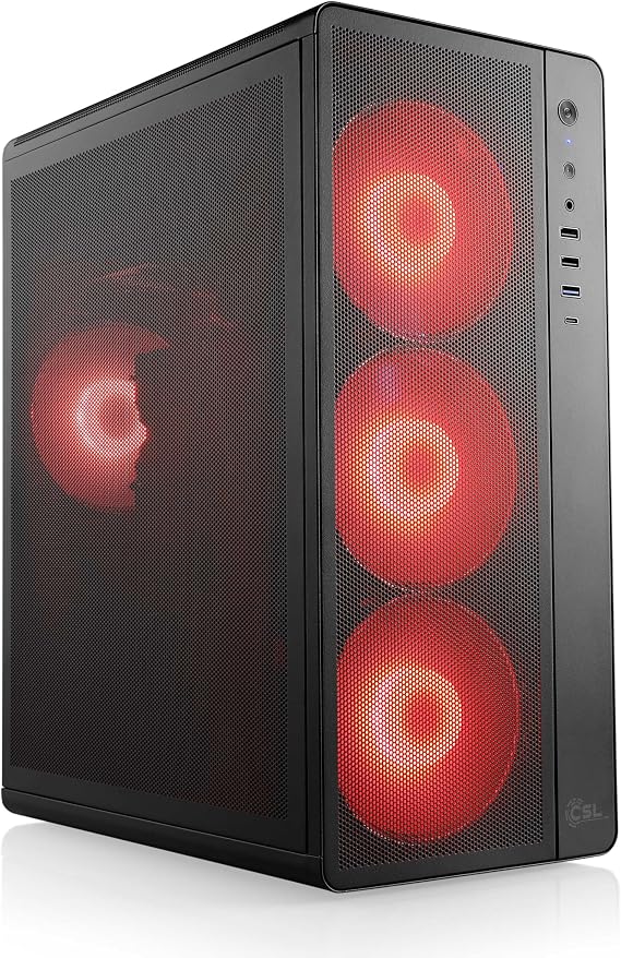 Gaming PC - AMD 5700 RTX 5060 16GB RAM 1000GB SSD Windows 11