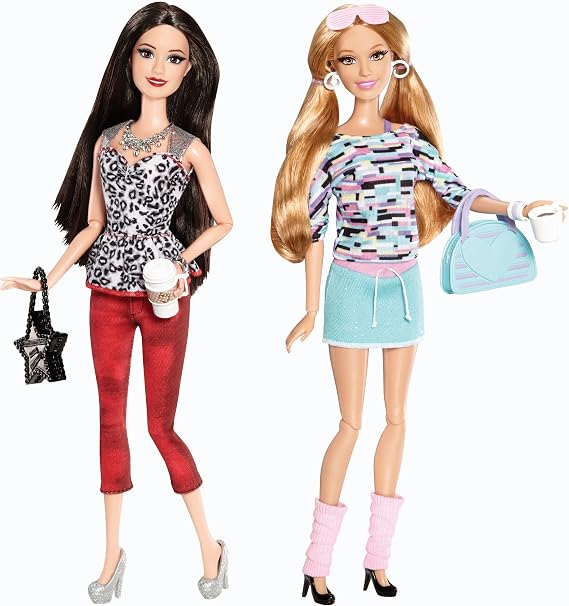 Barbie Life in The Dreamhouse Raquelle and Summer Doll Giftset, Pack of 2