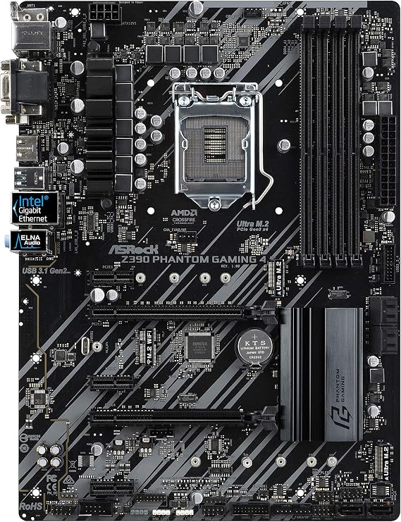 ASRock Motherboard (Z390 Phantom Gaming 4)