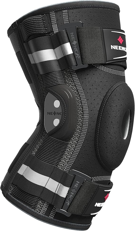 NEENCA Professional Knee Brace, Hinged Knee Support for Women & Men Relief