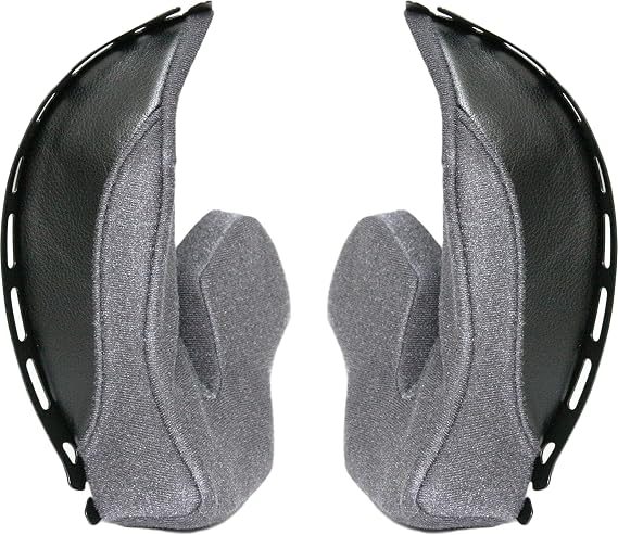 Shoei RF-1100/QWEST Cheek Pad 35mm Motorcycle Helmet Accessories - Black/One Size