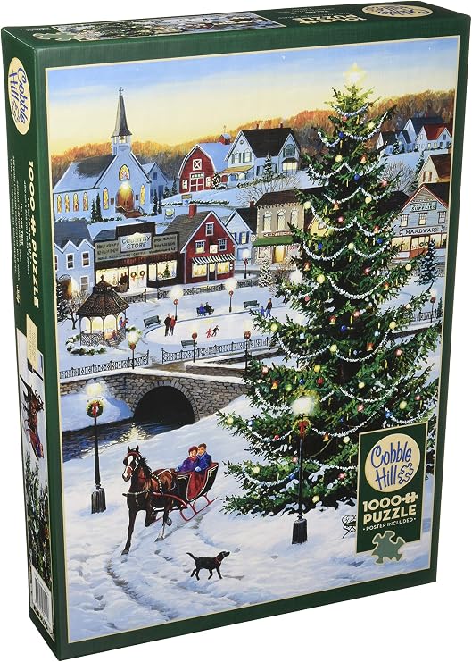 Cobblehill Puzzles 1000 pc Village Tree